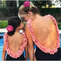 Bộ đồ bơi dành cho phụ huynh-trẻ em mặc bikini - Bikinis áo tắm một mảnh