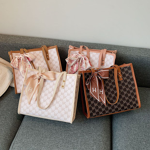 Winter Large Shoulder Bags for Women Stone Pattern PU Leathe