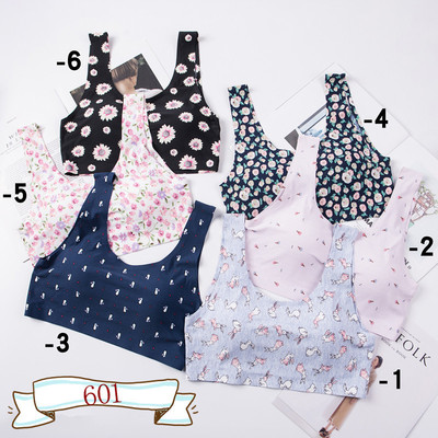 Women Bandeau Bra Tube Top Seamless Crop Push Up Bra Female