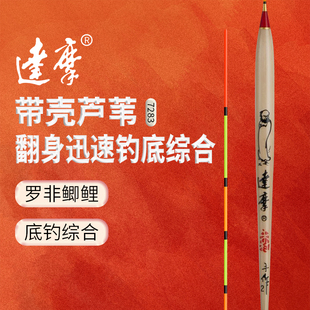 7283罗非芦苇鱼漂高灵敏短脚长身轻口底钓醒目鲫鱼漂 达摩浮漂经典
