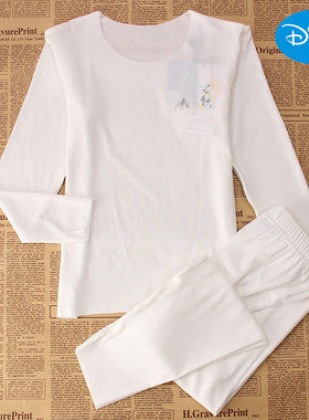 包邮28787迪士尼儿童内衣套装莫代尔无痕立体裁剪男童春秋款内衣