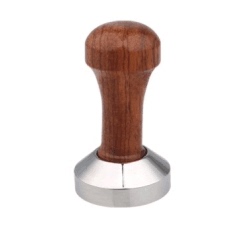 GATER花梨木柄不锈钢压粉 压粉锤 压粉器 木压粉器 51mm