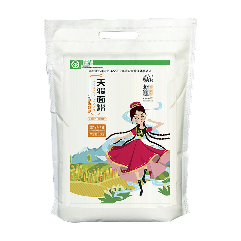 新疆天骏面粉劲道10kg图片
