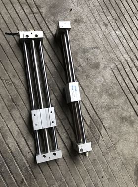 台湾AirTAC亚德克RMTC16x300毫米行程，三条杆无杆气缸拆机品现货