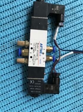 现货！台湾AirTAC亚德克4V130C06双头电磁阀，电压12V和24V拆机