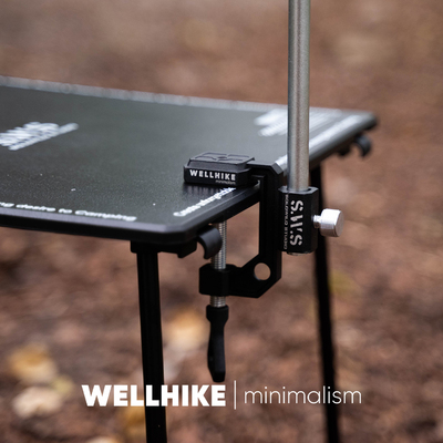 WELLHIKE户外野迹灯架夹