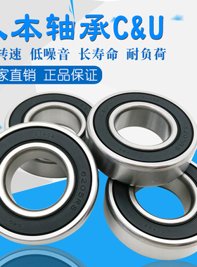 C&U人本高速电机轴承6015 6016 6017 6018 6019 6020 6021 2RZ