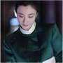 提花真丝双面穿刺绣盘扣马甲
