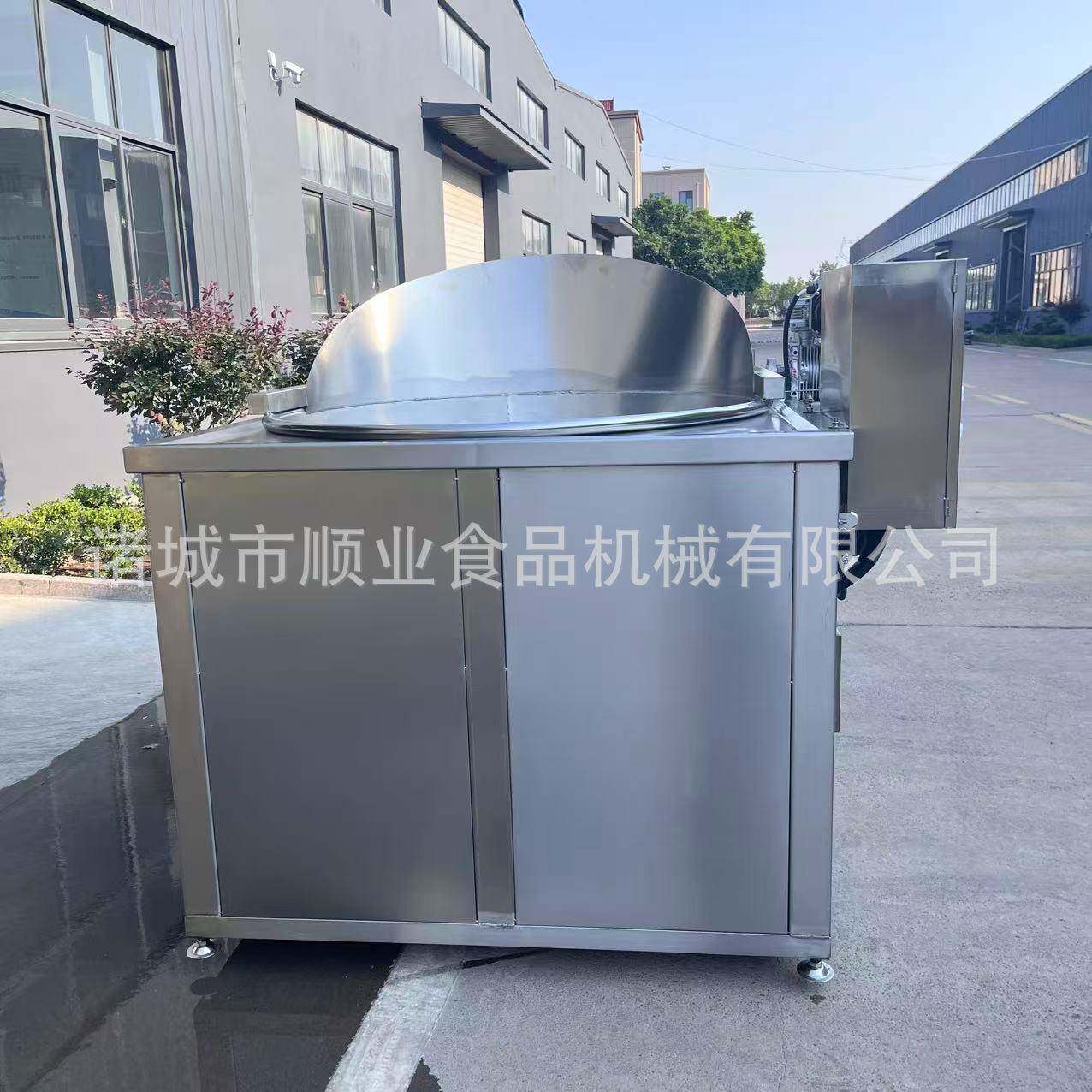 侧翻筐油炸炸锅接料车鸡爪油 小龙虾油SZH锅 小炸型燃油燃机气油