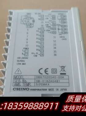 千野CHINO670温控表DB67020S40-00A询价