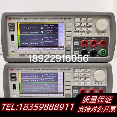 ，科技B2912A精密源表，2通道，无维.询价