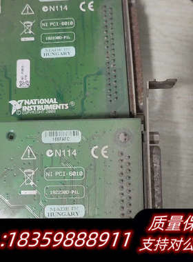 NI PCI-6010数据采集卡 ，能使用，实.询价