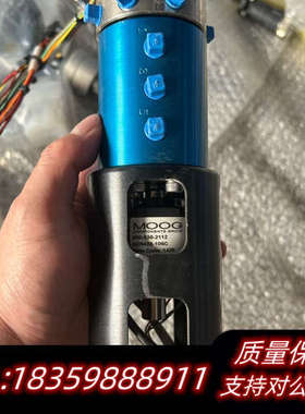 MOOG伺服电机，型号AC6438-106C，蓝色，带.询价