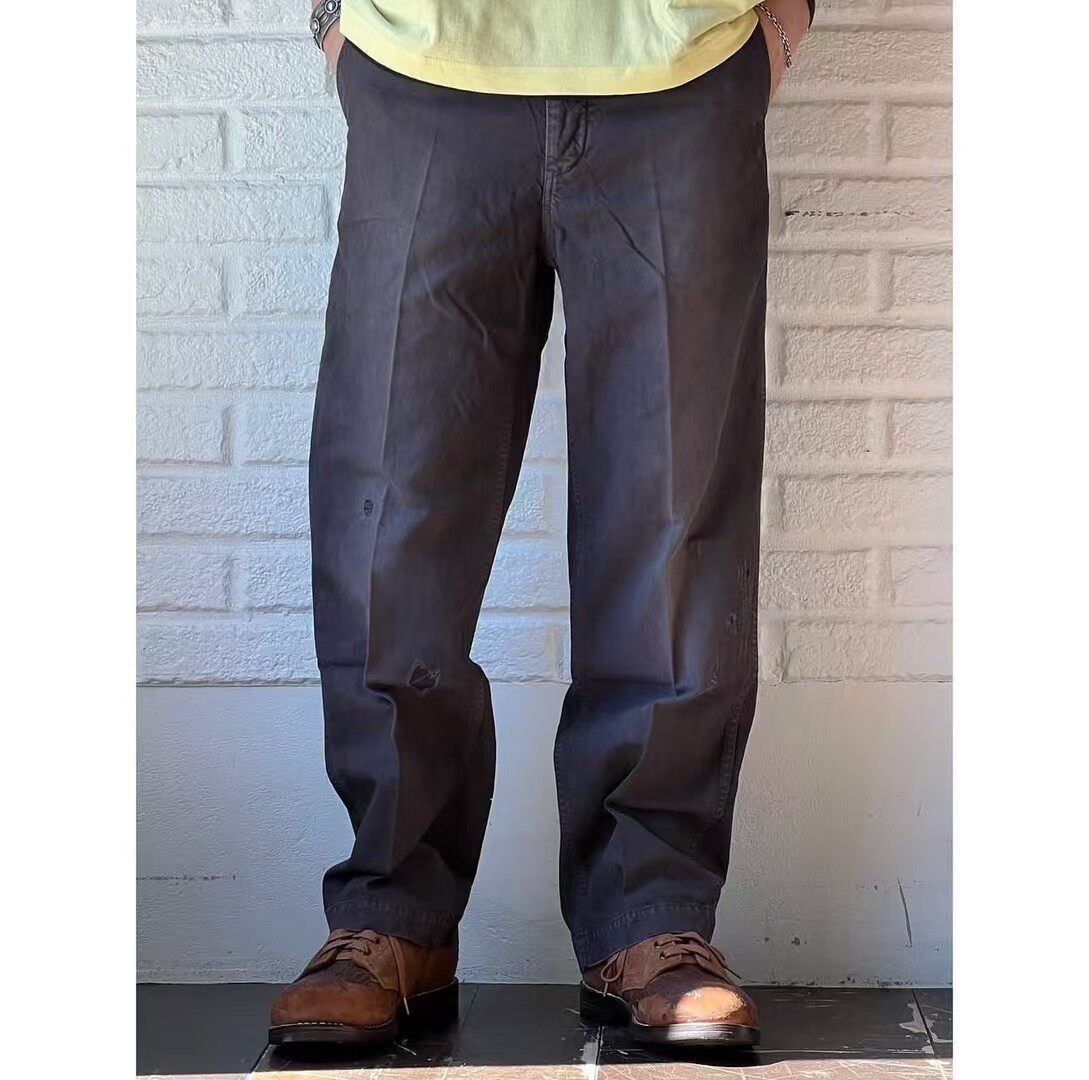 thumbnail for In stock visvim kofu 24S FIELD CHINO PANTS DMDG distressed washed slacks