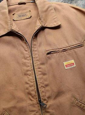 美式90s早期LVC水洗做旧星际穿越复古西部黄石农场主底特律夹克