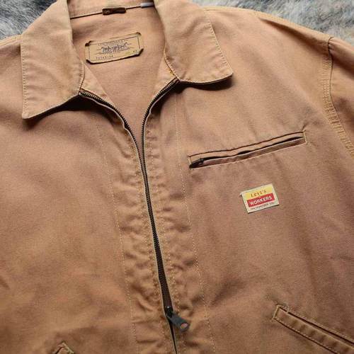 美式90s早期LVC水洗做旧星际穿越复古西部黄石农场主底特律夹克