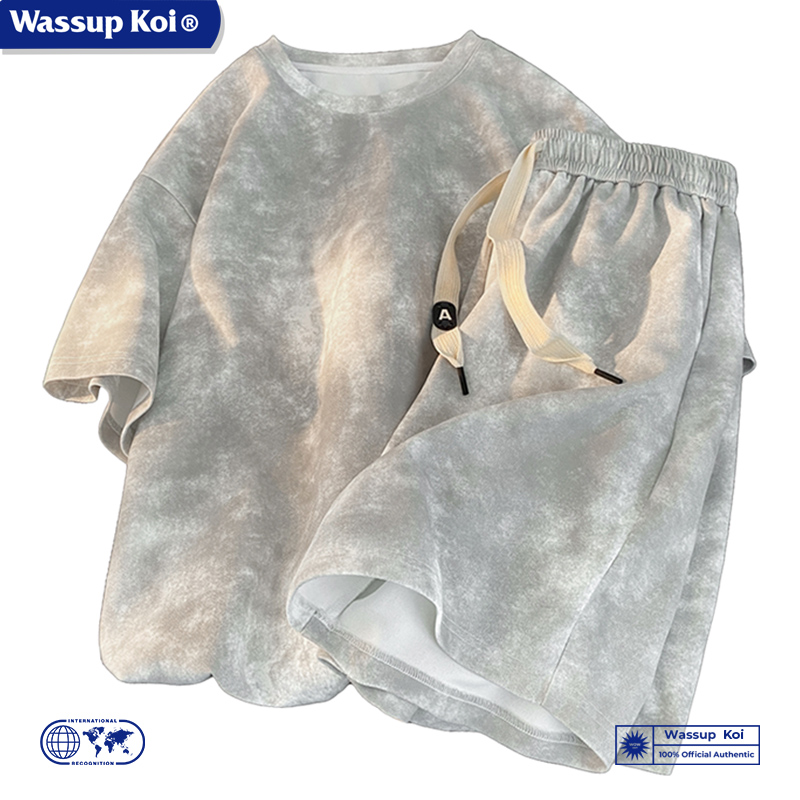 WASSUPKOI联名复古扎染脏脏风