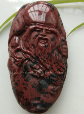 红曜石老寿星吊坠南极仙翁