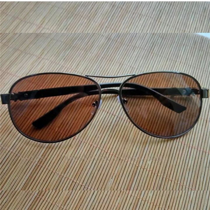 天然茶水晶太阳镜东海茶晶眼镜