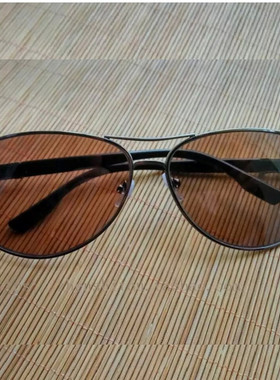 天然茶水晶太阳镜东海茶晶眼镜