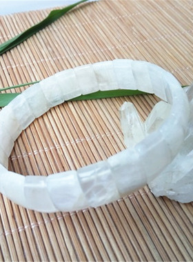 天然月光石手排拉长月亮石手链