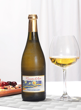 意大利莫斯卡托梵高星空起泡酒d'Asti小甜水气泡酒DOCG甜白葡萄酒