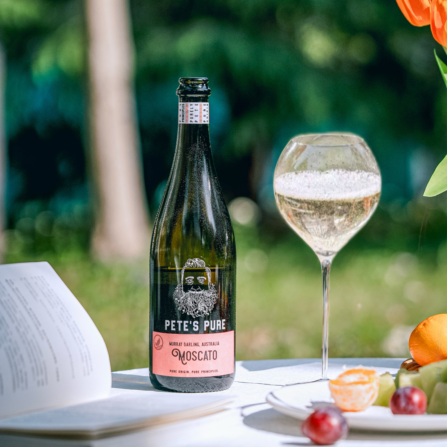 雪碧般快乐的小甜水！澳大利亚彼得故事大胡子莫斯卡托甜白起泡酒