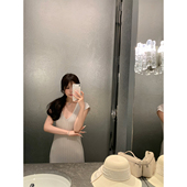 「 两件套裙子气质高级感连衣裙女 私服bc针织薄款 年中折扣 」