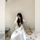 DUCHUNZI 私藏云朵开衫 特殊纱线耗时慵懒气质仙女风氛围感女神