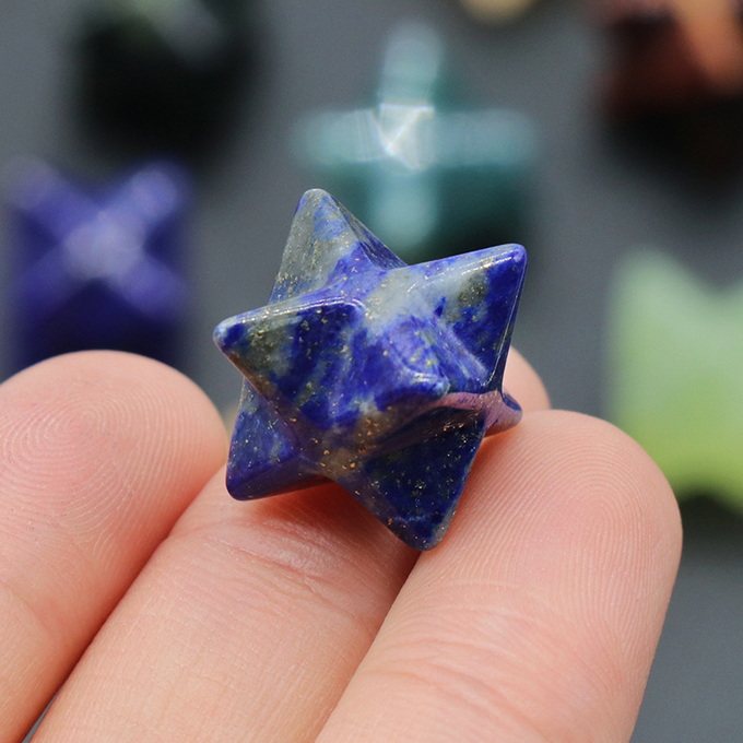【茜茜珠饰】无孔卡巴星天然水晶其它首饰