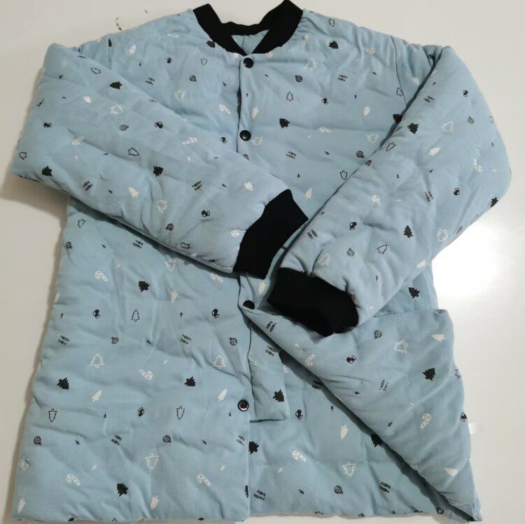 瘦版纯棉花儿童棉袄纯棉布料 偏瘦宝宝手工制作保暖校服内穿85折