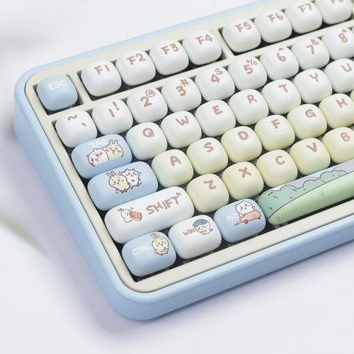 热升华圆润MOG高度可爱馒头键帽
