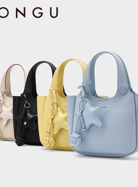 红谷包包女式2025新款真皮单肩手提包百搭高级感斜挎女士包小方包