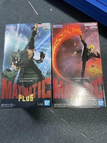 日版正品 眼镜厂 海贼王 MAXIMATIC PLUS 索隆 山治 景品手办