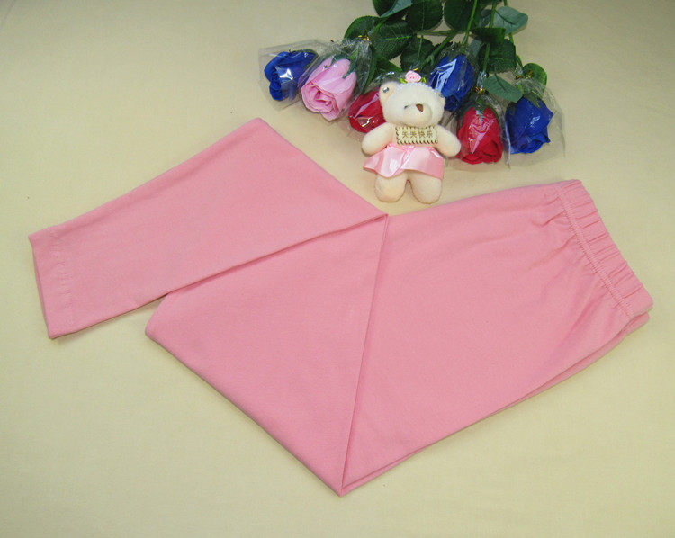 Pantalon collant jeunesse simple en coton - Ref 753938 Image 3