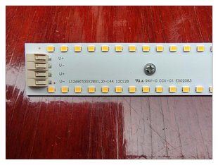 UL认证 出口美国 25W2835灯珠 LED模组灯板 12串12并 3500K铝基板