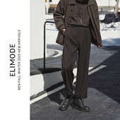 可可托海 双色复合冬季 羊毛混纺磨毛保暖厚款 ELI 休闲裤