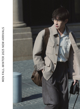 ELI【白川】春夏新自然主义亚麻混纺质感松弛感夹克休闲外套