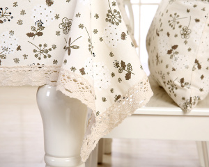 实木餐桌布艺桌布长方形书桌台布五斗柜家用小清新茶几布纯棉布麻