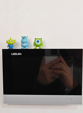 玩具总动动员可视门铃装饰摆件入户对讲电话面板边框遮挡美化墙贴