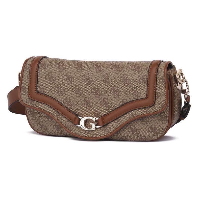 代购GUESS女士斜挎包翻盖设计双扣闭合内拉链口袋后置拉链袋,箱包皮具/热销女包/男包,手拿包,淘宝优惠券,粉丝福利购,淘宝优惠卷