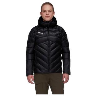 代购Mammut男士羽绒服防风保暖可压缩保暖外套连帽长袖户外夹克