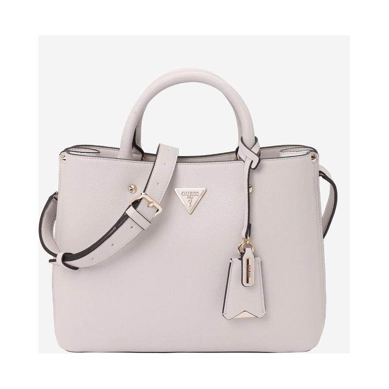 代购GUESS女士手提包大容量双提手设计可拆卸肩带三角标志装饰,箱包皮具/热销女包/男包,手拿包,淘宝优惠券,粉丝福利购,淘宝优惠卷