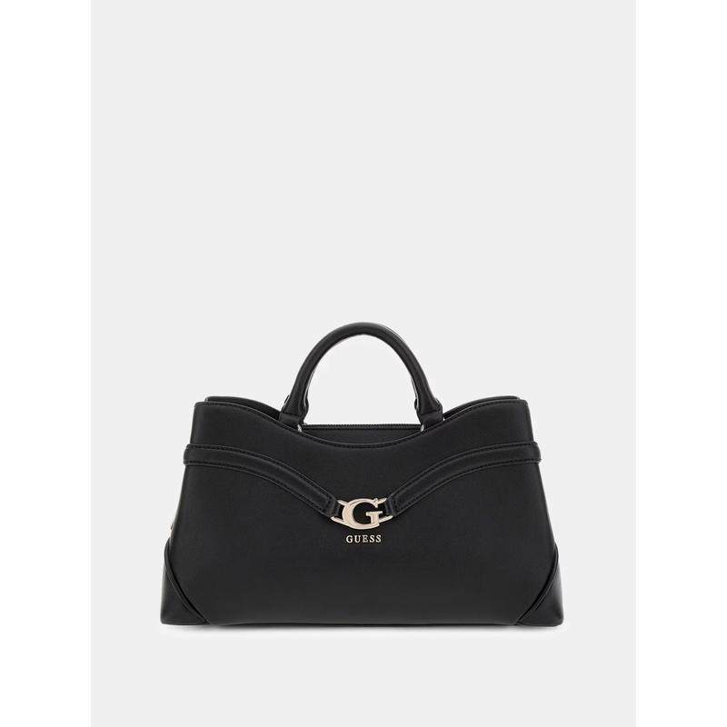 代购GUESS女士手提包日常携带大容量轻便设计防泼水黑色皮革材质,箱包皮具/热销女包/男包,手拿包,淘宝优惠券,粉丝福利购,淘宝优惠卷