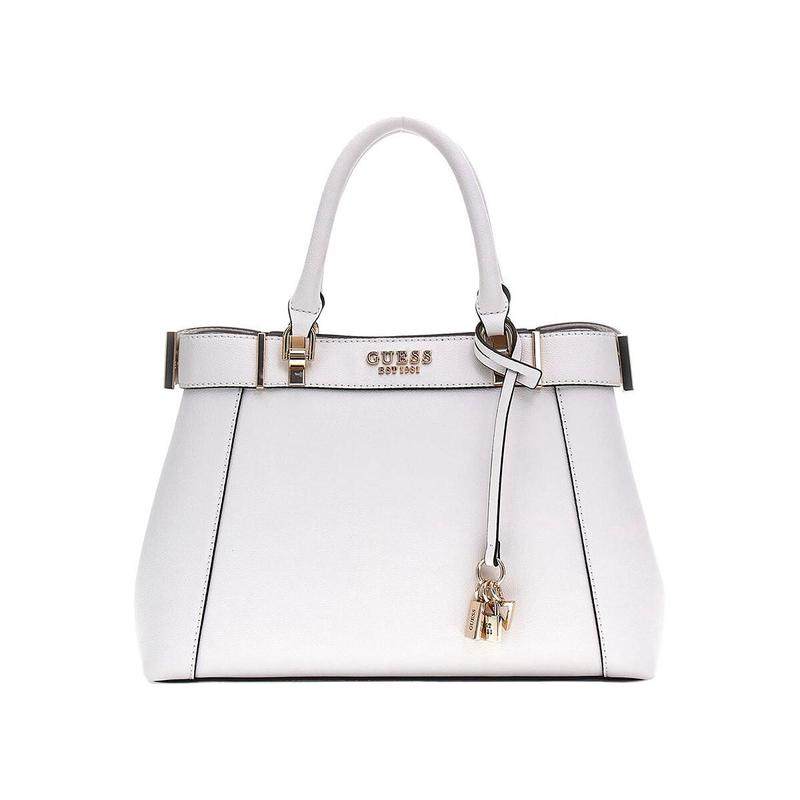 代购GUESS女士手提包三隔层设计可调节肩带挂饰装饰顶部拉链开合,箱包皮具/热销女包/男包,手拿包,淘宝优惠券,粉丝福利购,淘宝优惠卷
