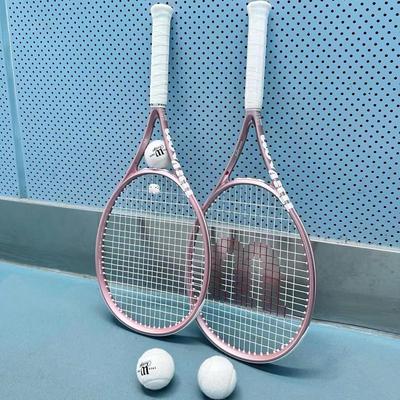 WILSON PRO STAFF 97 V14定制款刻字比赛训练专用网球拍冰莓粉