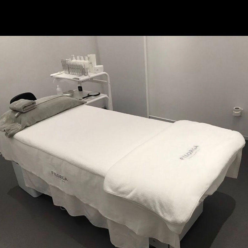 纯棉加大厚皮肤管理美容院疗愈铺床巾毛巾被沙发巾浴巾定制logo