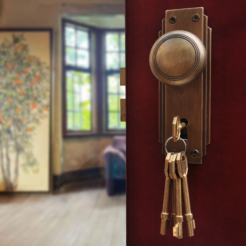 钜鼎轩老洋房拉手仿古黄铜把手实心门锁球形锁老式房门锁,基础建材,特殊用锁,淘宝优惠券,粉丝福利购,淘宝优惠卷