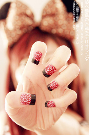 清新自然法式短款假指甲 美甲工具