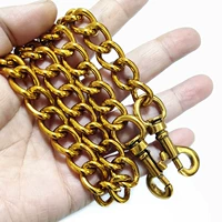 Золотая металлическая цепь, 13mm